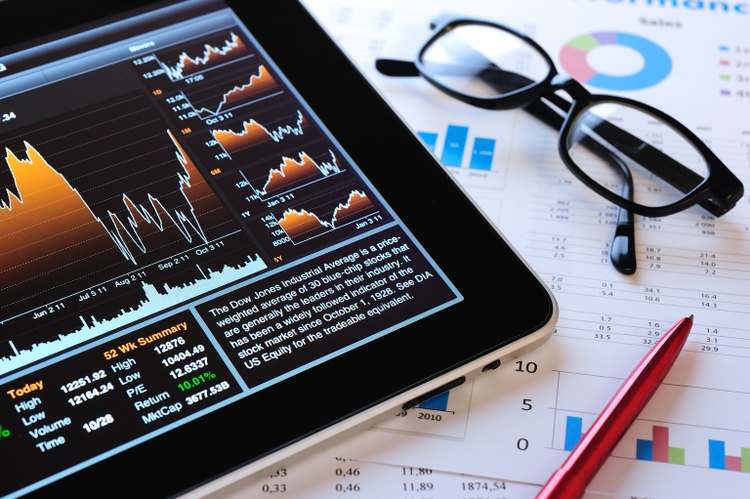 Stock Market analyze with iPad