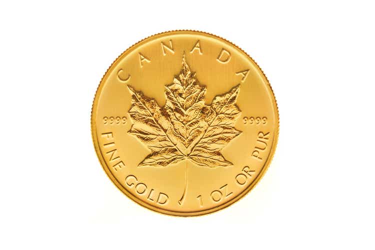 Canadian Gold Maple Leaf Investment Coin