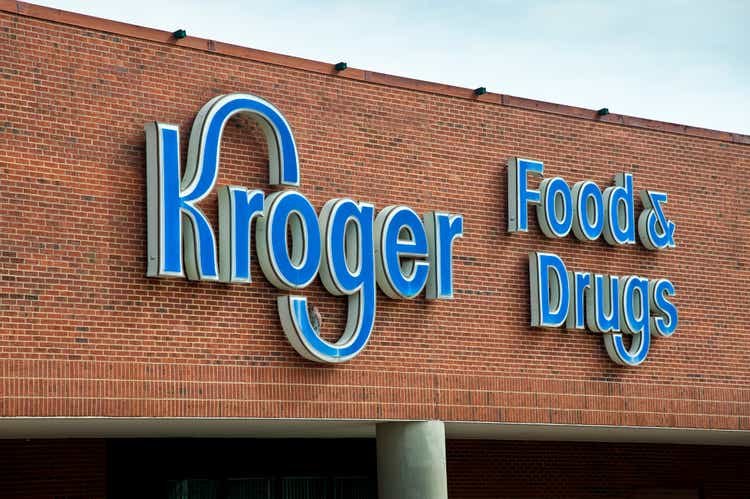 Kroger Supermarket Signage
