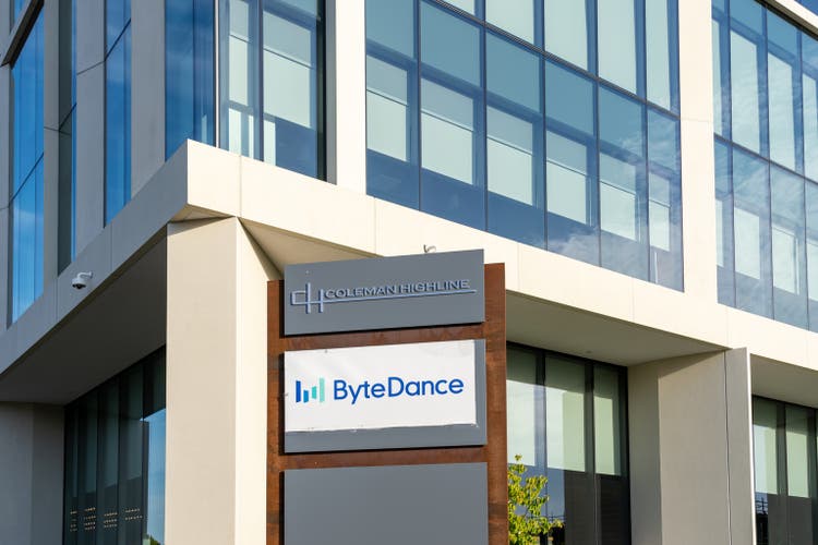 ByteDance office in San Jose, California, USA - June 9, 2023.