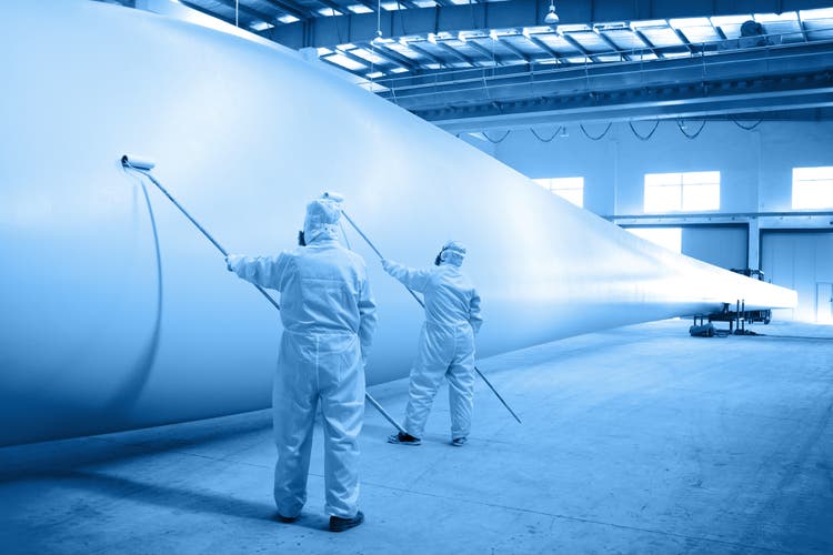 Painting for Wind turbine blade