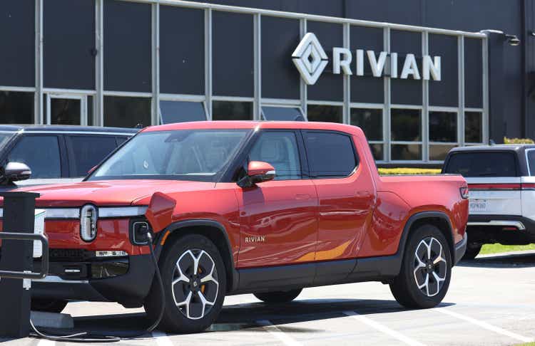 Electric Truck Maker Rivian Reports Quarterly Earnings