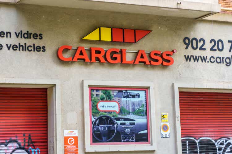 Carglass is an automotive glass repair and replacement brand belonging to the Belron Group, a subsidiary of the Belgian D