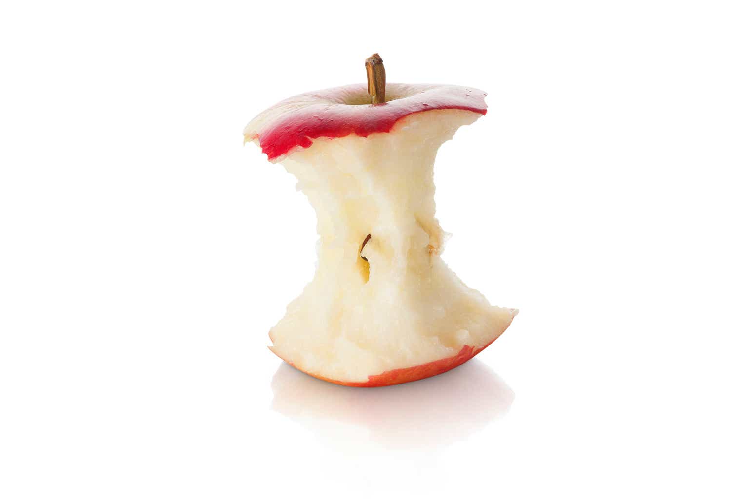 Статуэтка огрызок яблока