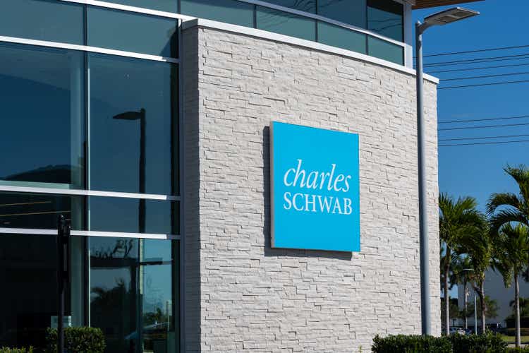 A Charles Schwab office in Sarasota, Florida, USA.