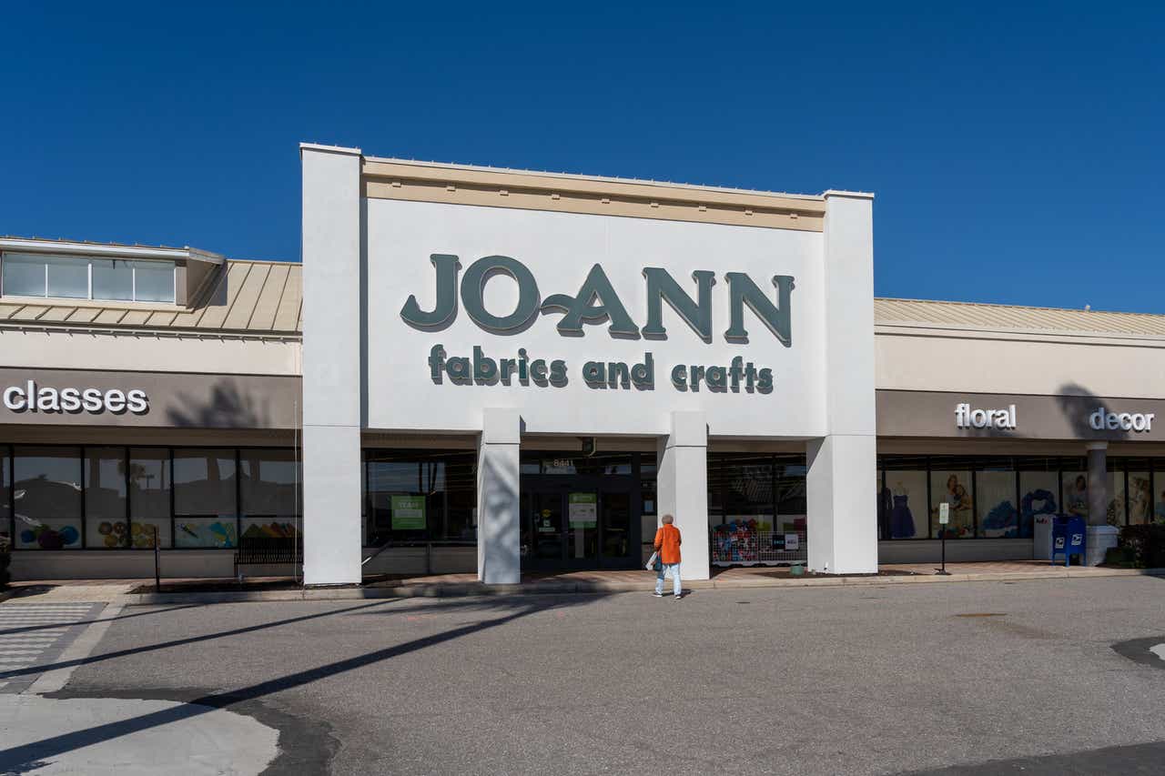 Crafts retailer Joann said to be considering a bankruptcy filing  (NASDAQ:JOAN)
