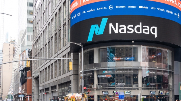 The NASDAQ Stock Exchange headquarters in New York, USA