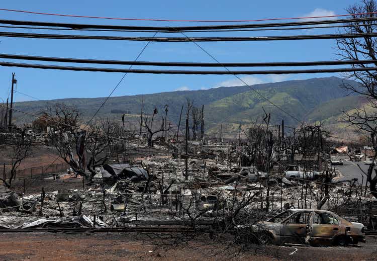 Dozens Killed In Maui Wildfire Leaving The Town Of Lahaina Devastated