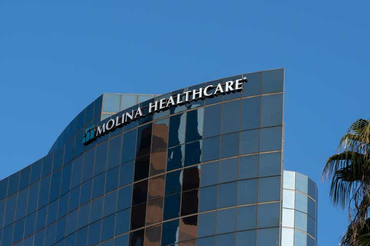 Molina Healthcare headquarters in Long Beach, California, USA