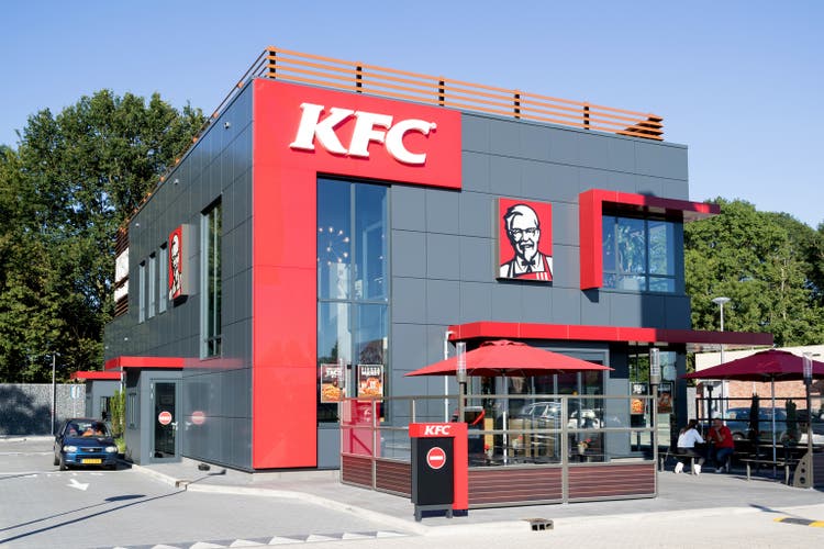 KFC Fast-Food-Restaurant in Spijkenisse, Niederlande