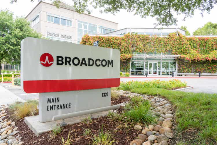 Broadcom headquarters in San Jose, California, United States