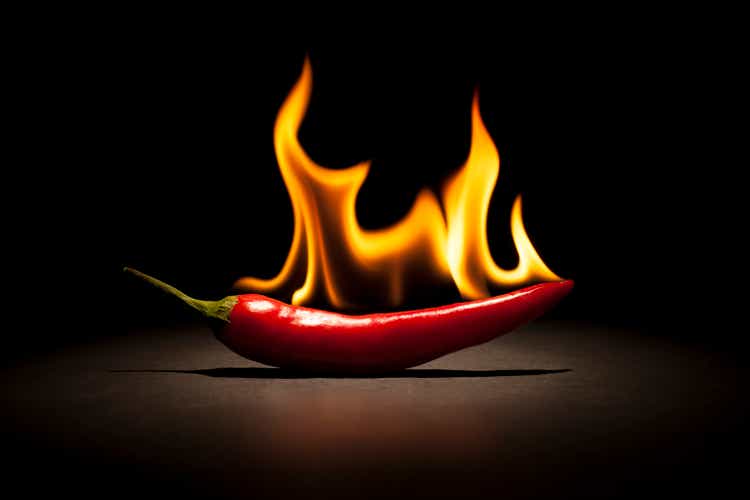 Burning Chili-Feuer Flamme