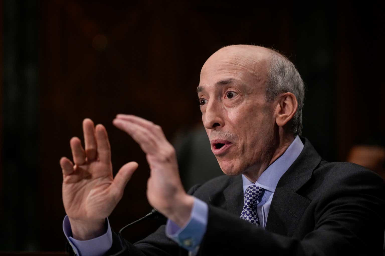 SEC Chair Gary Gensler warns of leveraged trading in Treasuries market ...