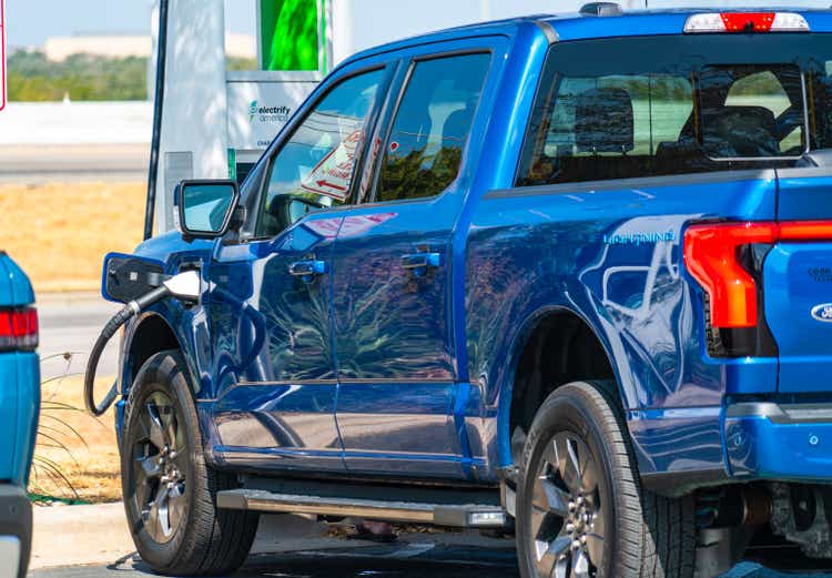 Ford F150 Lightning Electric Truck