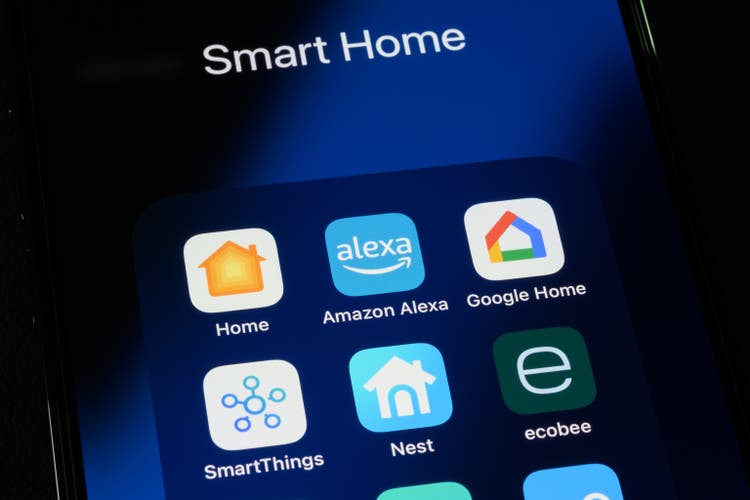 Smart Home Apps - Apple Home, Amazon Alexa, Google Home, SmartThings, Nest, Ecobee