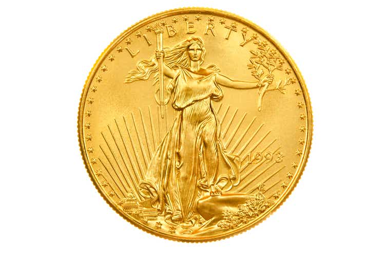 American Eagle Gold Coin Bullion Investment Obverse