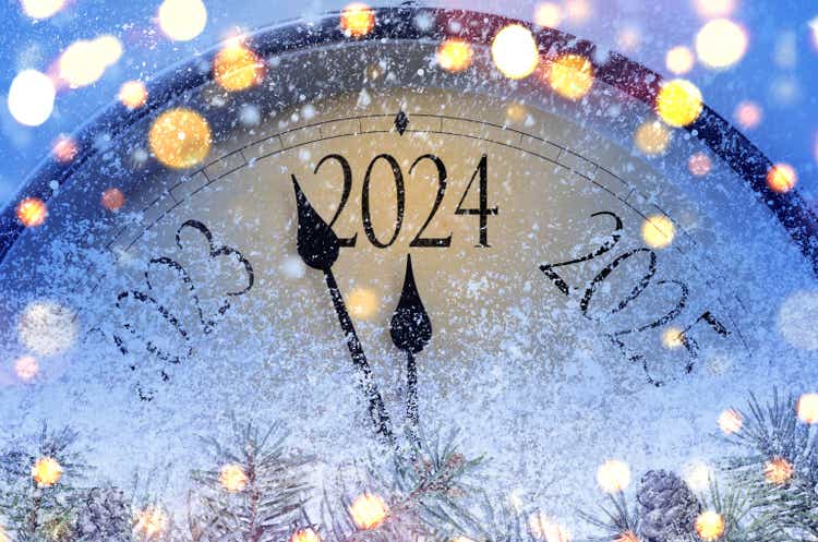 Countdown to midnight 2024