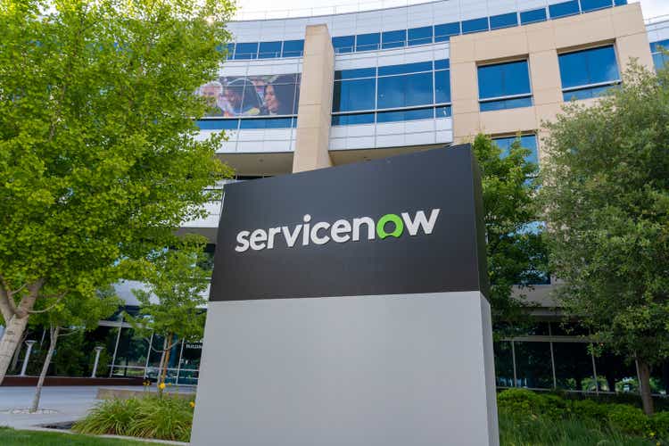 ServiceNow headquarters in Santa Clara, California, USA