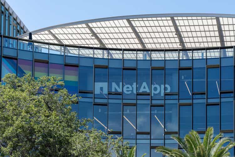 NetApp surges as 'slight' demand improvement, gross margins impress Wall Street