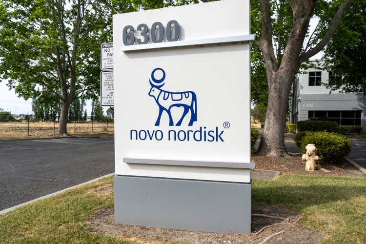 Novo Nordisk office in Fremont, California, USA