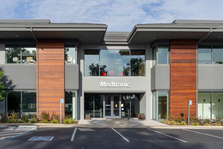 Medtronic office in Silicon Valley, Santa Clara, California, USA