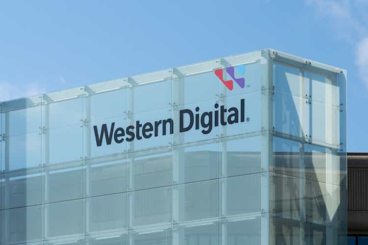 Western Digital headquarters in San Jose, California, USA