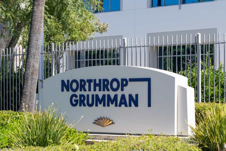 Northrop Grumman office in San Diego, CA, USA.