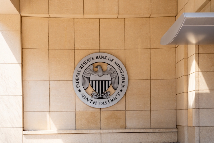The headquarters of the Federal Reserve in Minneapolis, Minynabolis, Minnesota, USA