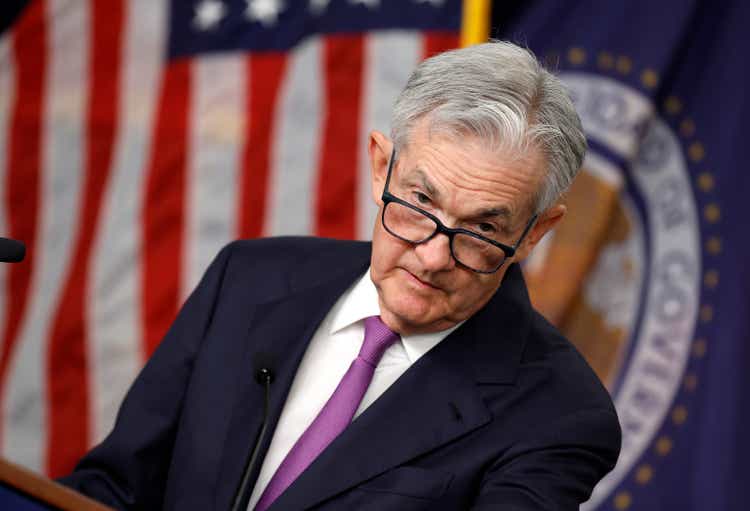 Federal Reserve Chair Powell Holds A News Conference Following The Federal Open Market Committee Meeting