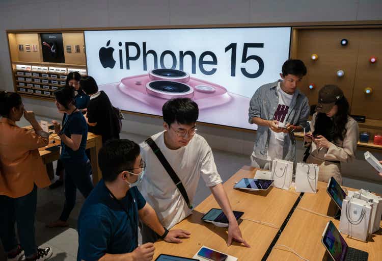 Apple’s Iphone product sales in China tumble 19% in Q1