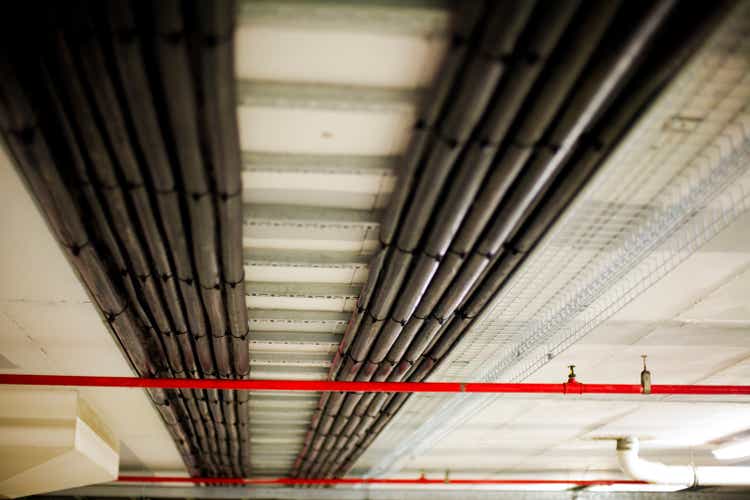 Industrial cable ducts