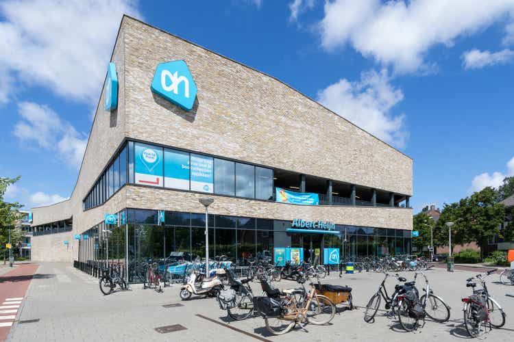 Albert Heijn supermarket in Delft, Netherlands