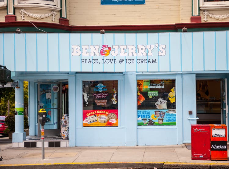 Ben & Jerry"s, Haight-Ashbury, San Francisco