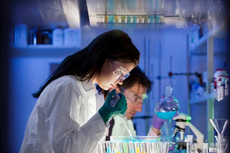 group of Scientist In Laboratory