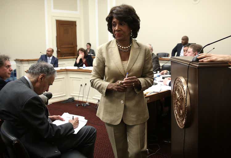 Maxine Waters Leads Discussion On Housing Finance Reform