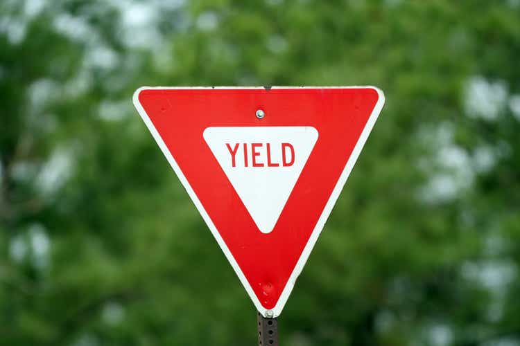 The yield sign