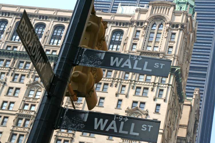 Wall street sign # 1