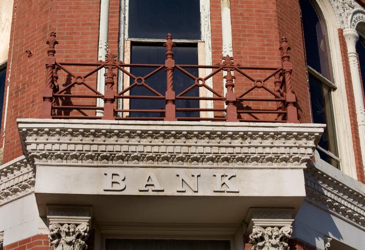 Bank in Small Town Kansas