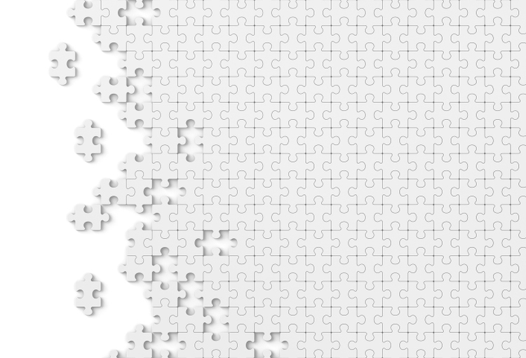 Blank puzzle