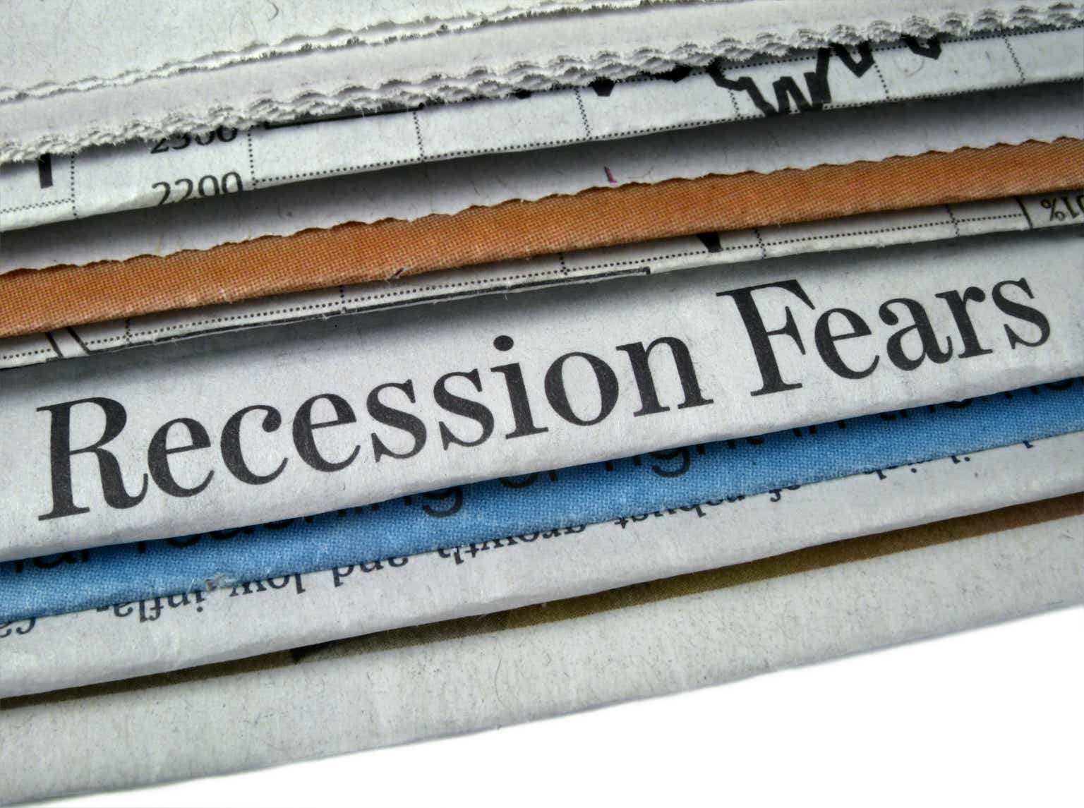 Sell Off Accelerates As Recession Fears Emerge