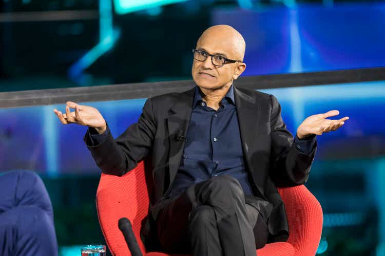 Microsoft CEO Nadella Awarded With Axel Springer Prize In Berlin