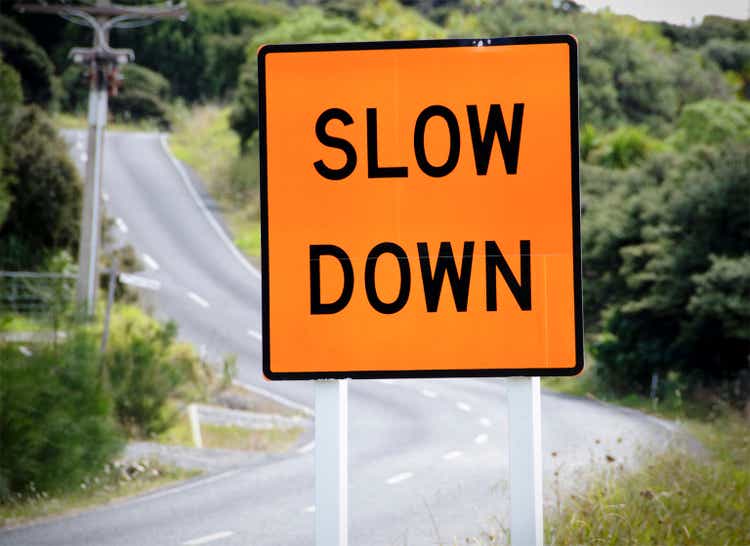 "Slow Down" Sign