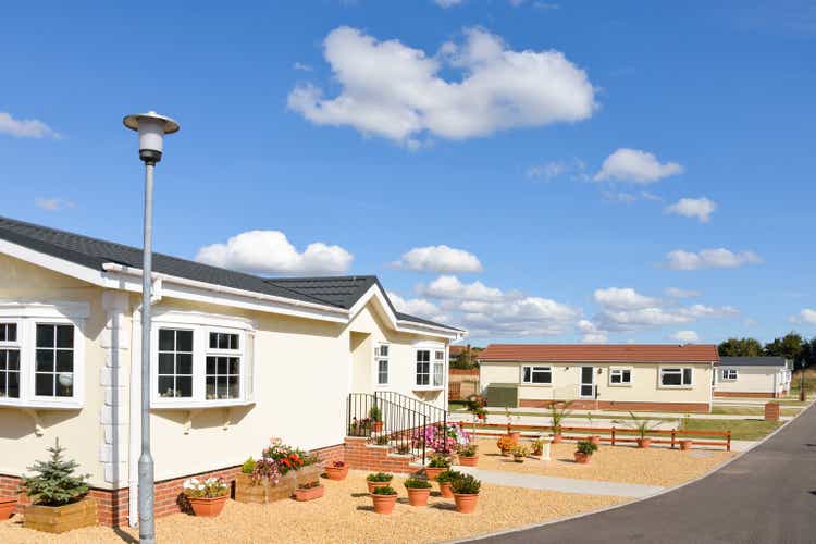 Residential mobile home on a quality caravan park estate