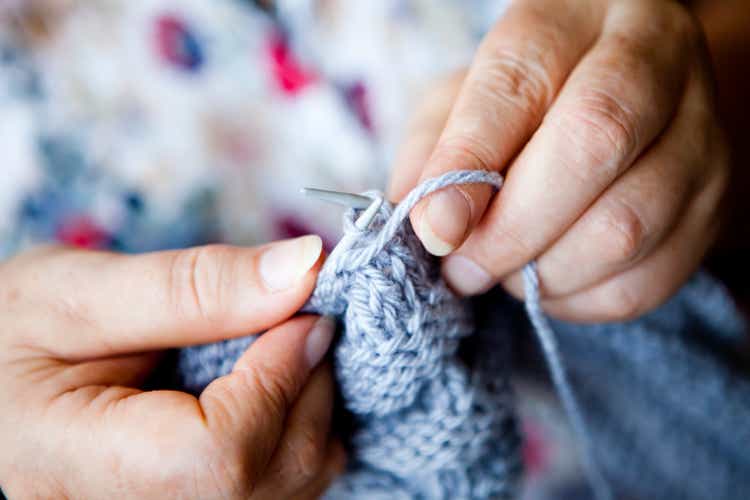 Knitting Close-Up