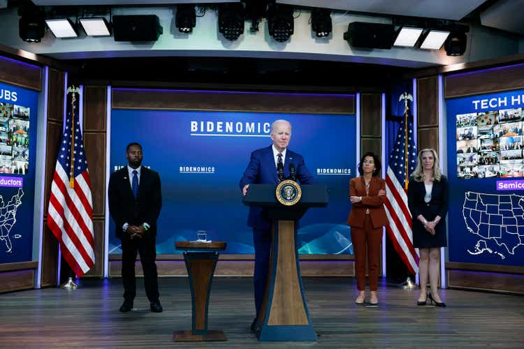 President Biden Delivers Remarks From The White House On His Administration"s Handling Of The Economy