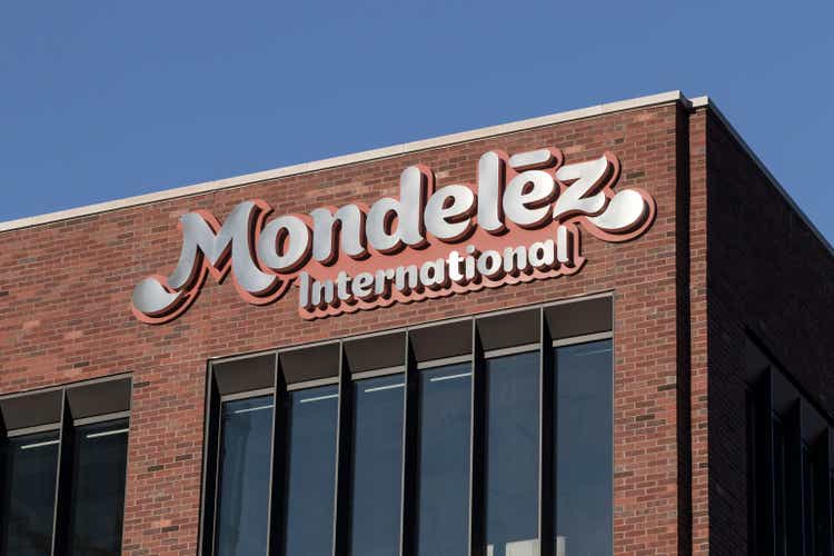 Mondelez International Headquarters. Mondelez is the snack food spin off of Kraft Foods.