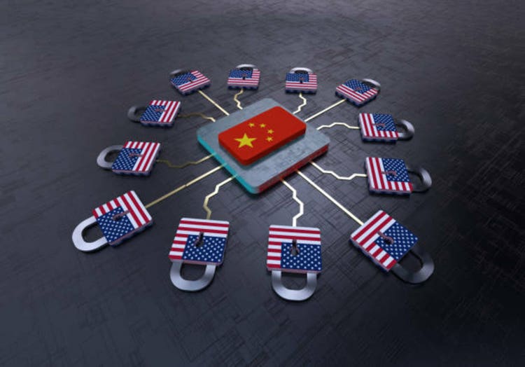 US blocks China"s electronic chip network
