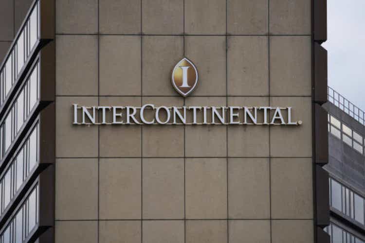 Intercontinental Hotel building in Budapest