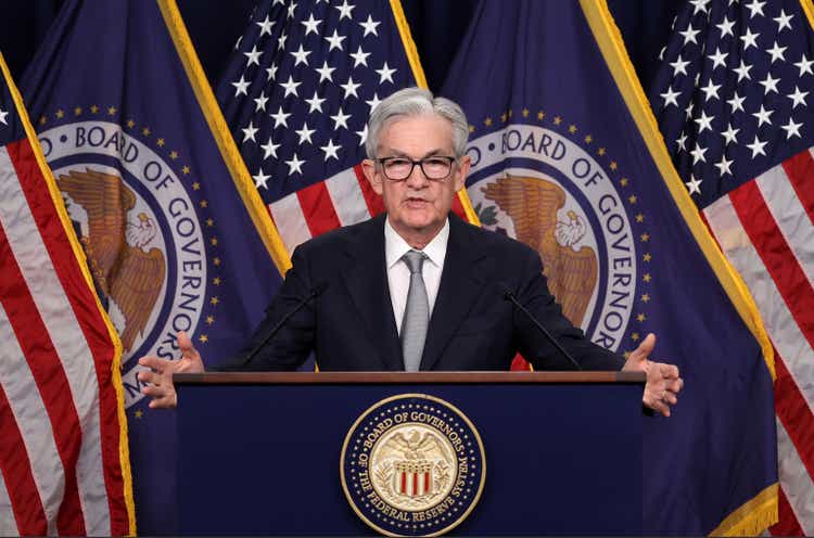 Chair Jerome Powell Holds A News Conference Following The Federal Open Market Committee Meeting