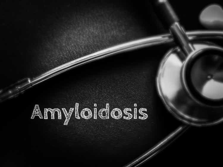 Amyloidosis. health term, health care word, medical terminology